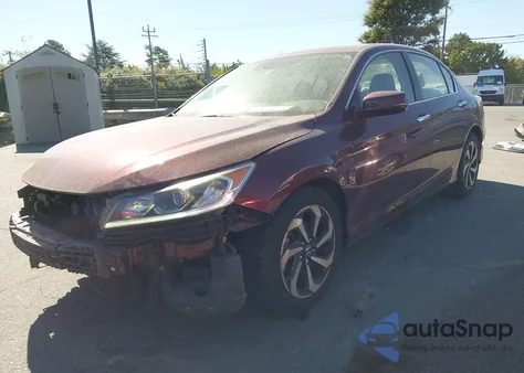 2017 Honda Accord Ex-L из США, поврежденный, VIN 1HGCR2F93HA082642